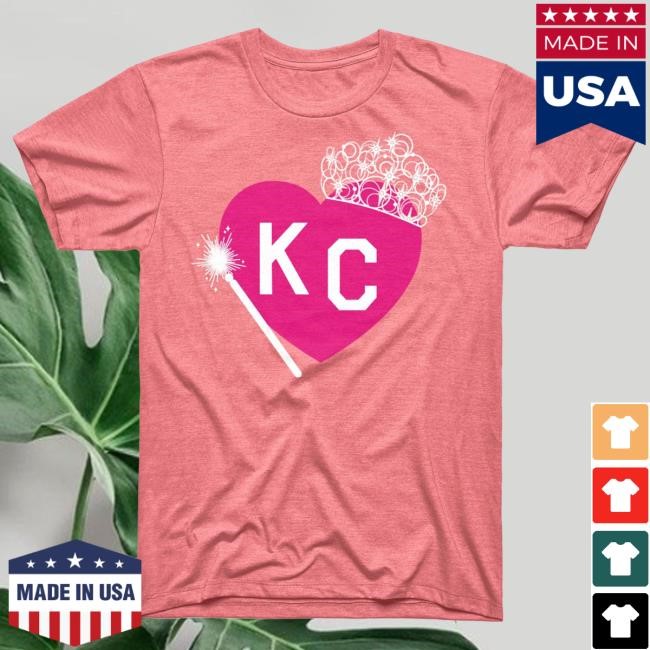 Good Witch KC Heart Pink Tshirt Charlie Hustle Merch Store Official