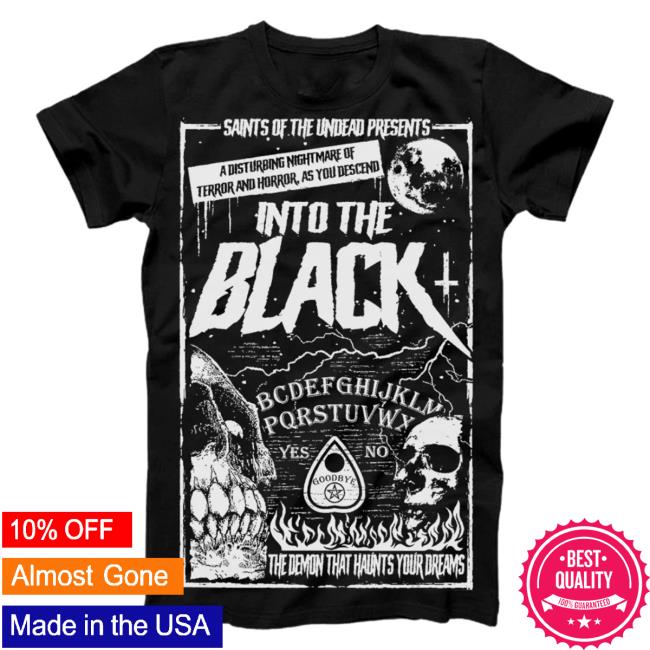 Official Into The Black Top Shirt