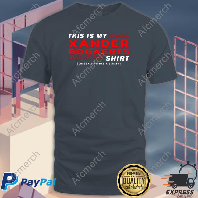 This Is My Xander Bogaerts Xan Diego Tee