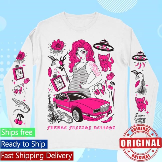 Official Meow Wolf Store Shop Merch MeowWolf Aphrodite L/S T Shirt Meow Wolf Apparel Clothing