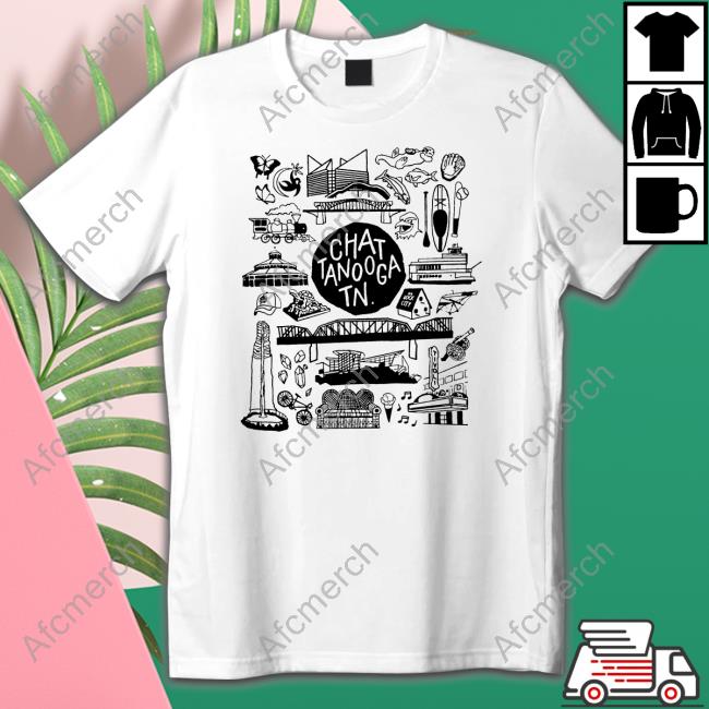 Six And Main Chattanooga Landmarks Shirt