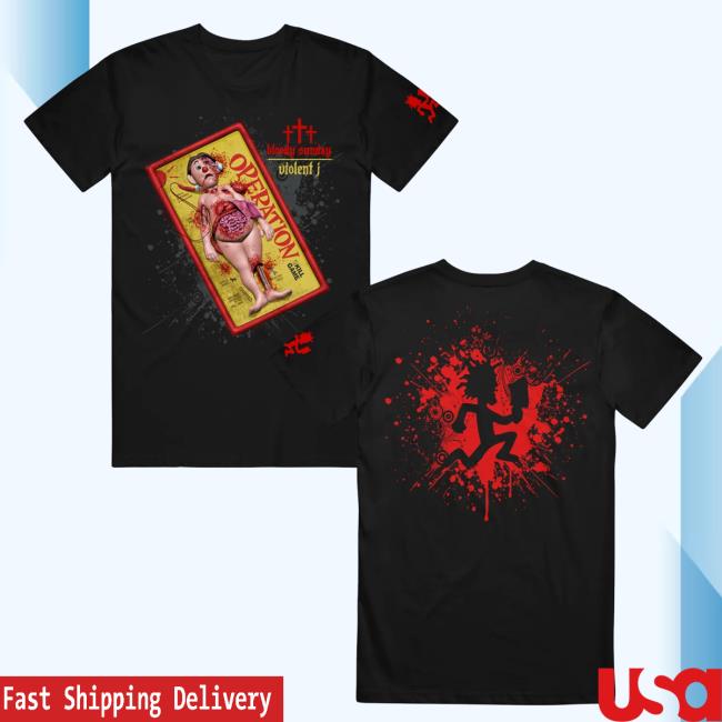 Official Violent J Operation Black - Shirt New