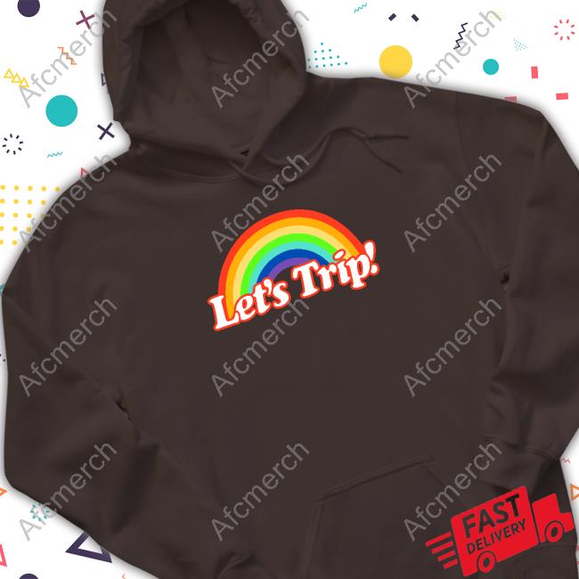 Official Lets Trip Rainbow T Shirts Chris Sturniolo Merch Lets Trip Rainbow Crewneck Sweatshirt Sturnioloclothing