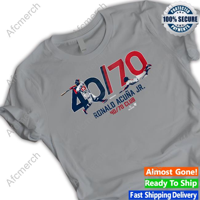 Breakingt Merch Ronald Acuña Jr 40/70 Hoodie