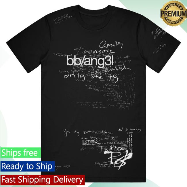 Official Tinashe Merch Store Tinashe Bb/Ang3l Black Shirt 2024