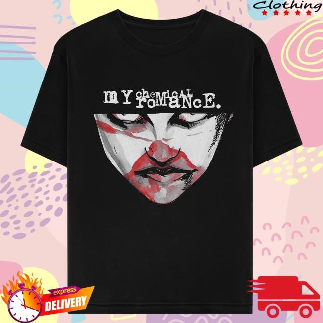 Limited Demolition Lover Mask T-Shirt My Chemical Romance Merch