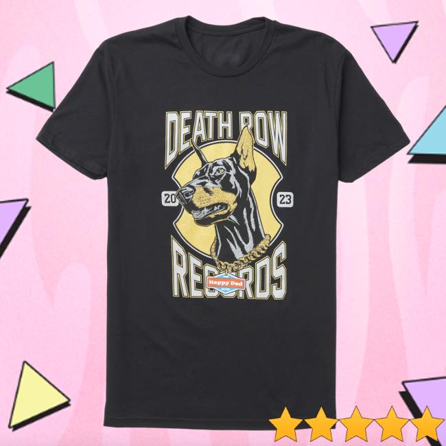 Happy Dad Hard Seltzer Clothing Store Shop Merch HHappy Dad X Death Row Dogg Chain Tee Black Happydad