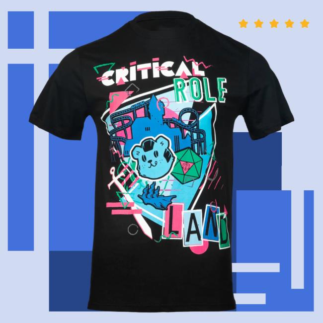 Official Critical Role Merch Store Critical Role Land Long Sleeve Hot Shirt CriticalRole Shop