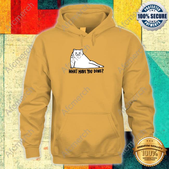 Awning Crow Merch Cat What Have You Done Hoodie