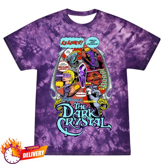 Official Cavity Colors The Dark Crystal: Vital Essence - Tie-Dye Shirts (Crystal Variant)