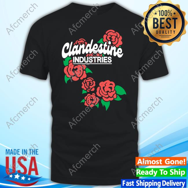 Clandestine Industries Band Of Roses Tee