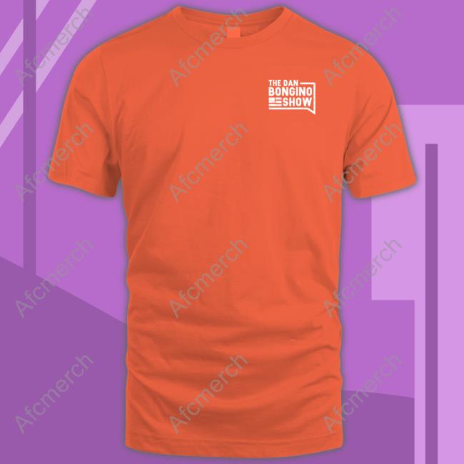 The Bongino Show Stacked Shirt Official The Bongino Show Stacked T-Shirt