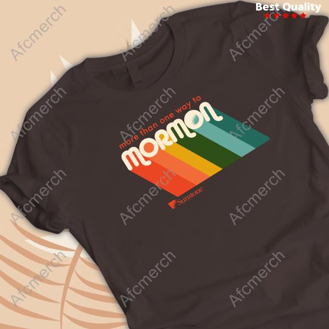 Eli McCann More Than One Way To Mormon Shirt Sunstone Store