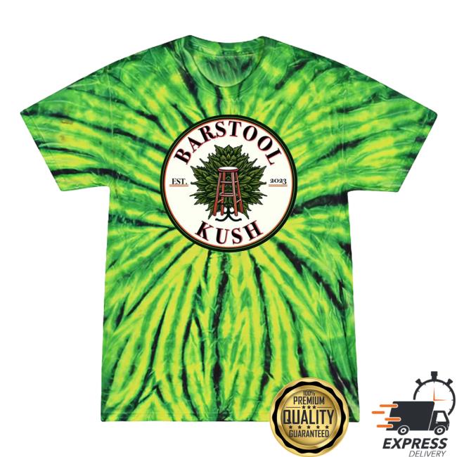 Official Barstool Sports Store Barstool Kush Tie Dye Tee Shirt