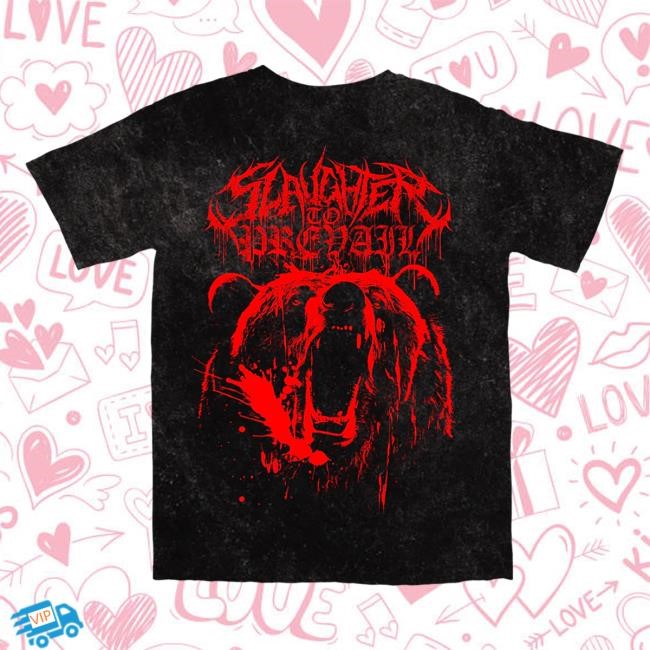 Slaughter To Prevail - Bear Fight T Shirt Slaughter To Prevail Band Merch