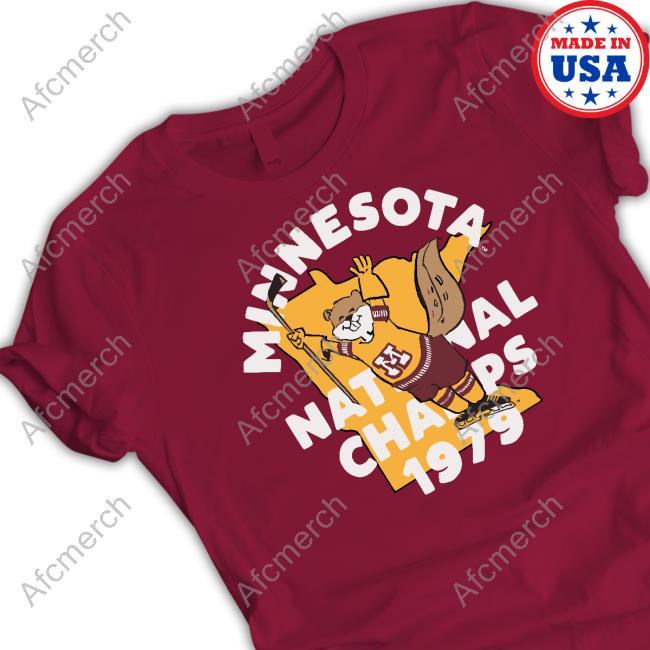 Minnesota 1979 National Champs Hockey Vintage Shirt