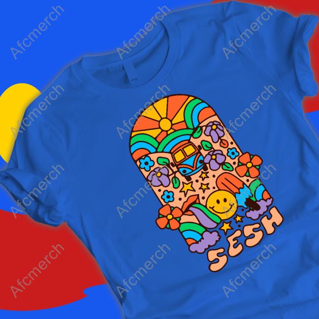 Mile Higher Merch The Sesh Flower Power Hoodie
