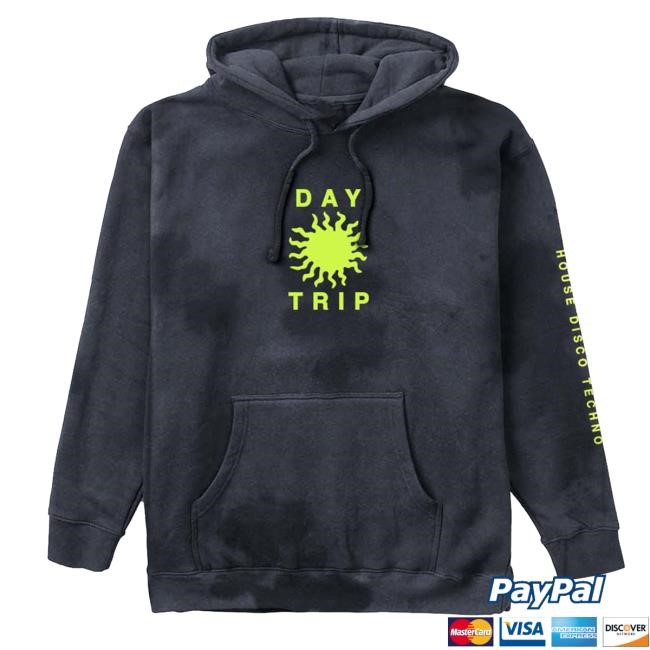 Insomniac Shop Clothing: Official Merch Store | Day Trip Sunset Tie Dye Lineup Retro Hoodie