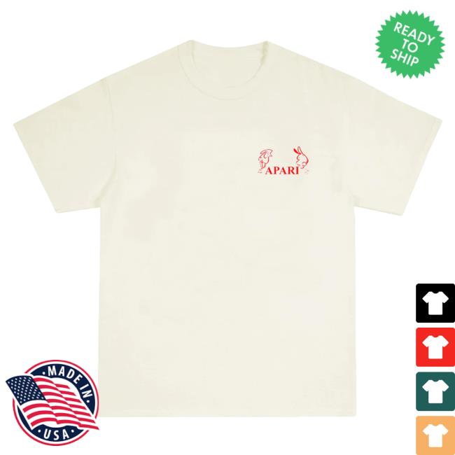 Official Apari Bunny Twin Cream Shirt