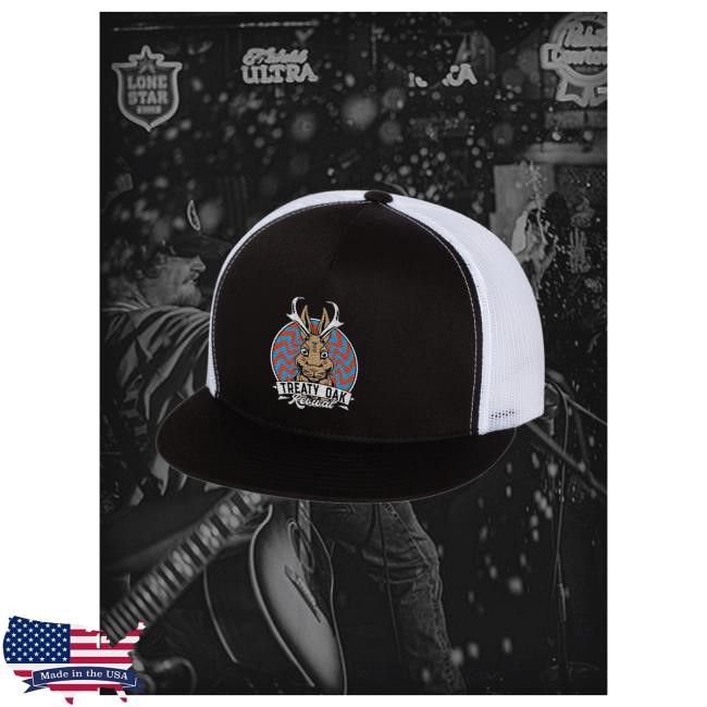Official Treaty Oak Revival Merch Jack Rabbit Flat Bill Hat