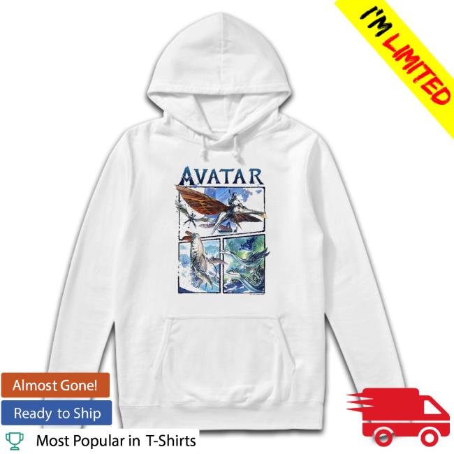 Official Pandora Avatar The Way of Water Air And Sea Flight Jake Sully Neytiri Long Sleeve T Shirt