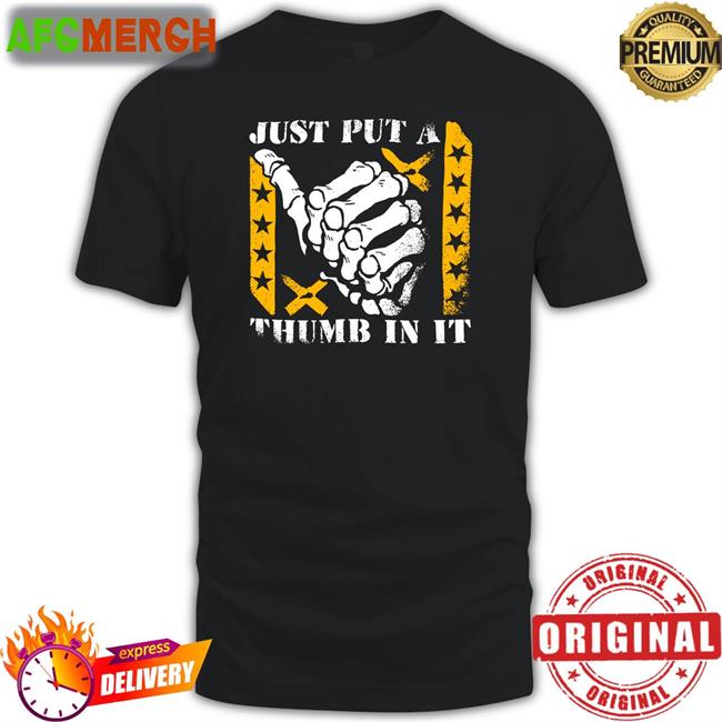 Bunkerbranding Kentucky Ballistics Merch Kb Just Put A Thumb In It Halloween Sweatshirt