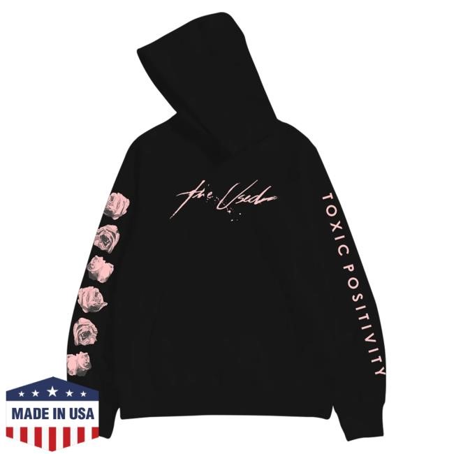 The Used Toxic Positivity Black Hooded Sweatshirt