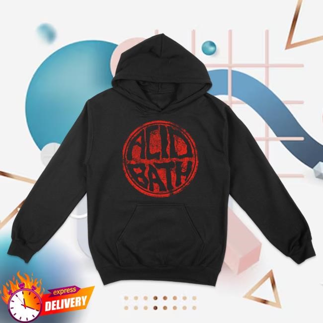 Official Acid Bath Worn 'N Torn Logo Hoodie