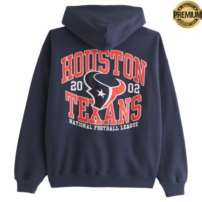 Official Abercrombie And Fitch Apparel Houston Texans Graphic Hoody