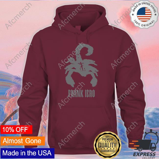 Official Frank Iero Merch Scorpion Shirt