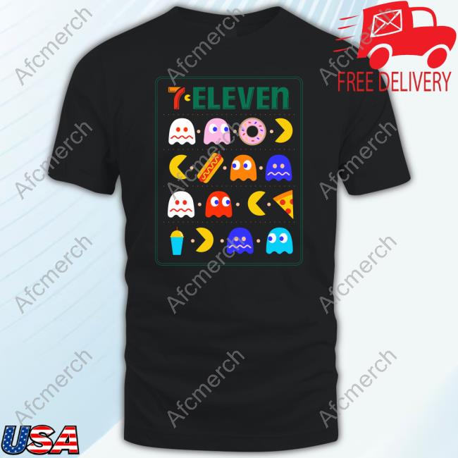 7 Eleven Pac Man Crewneck Sweatshirt
