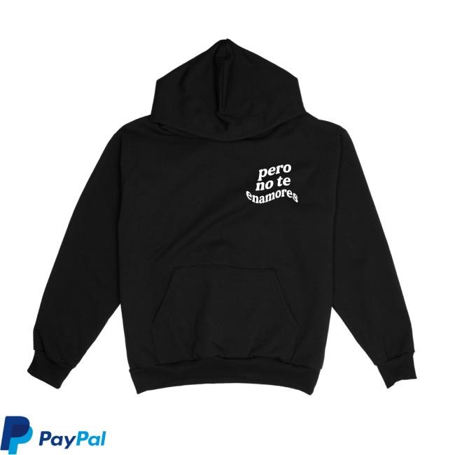 Official Fuerza Regida Merch Shop PNTE Wave - Black Long Sleeve Hoodie Fuerza Regida