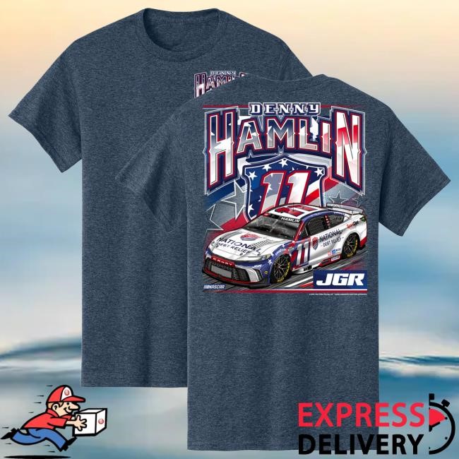 Denny Hamlin National Debt Relief Tee Official DH Merch Store