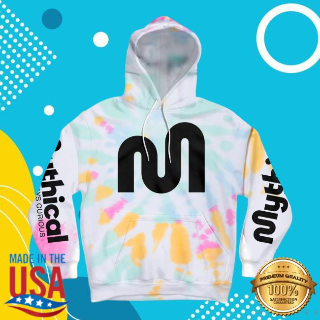 Official Good Mythical Morning Merch Always Curious Mythical Logo Hoodies Tie Dye Clothing Store Shop