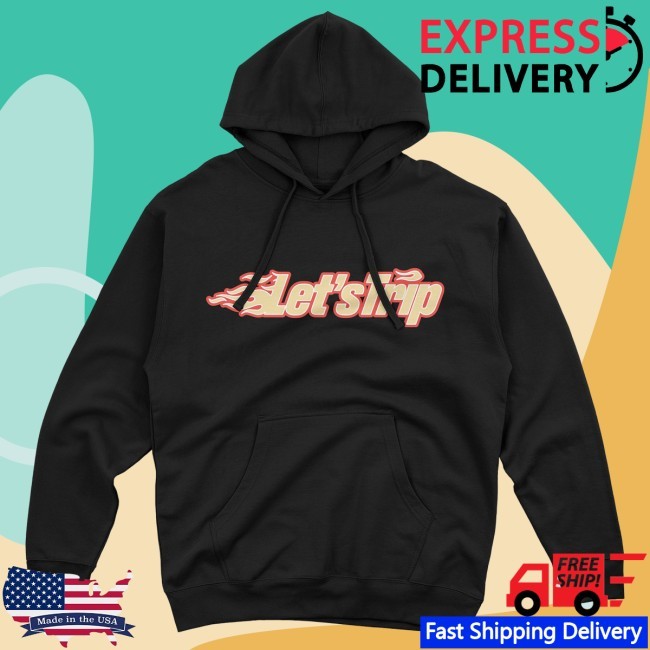 Let's Trip Flame Pullover Hoodie - Black – Sturniolo Clothing