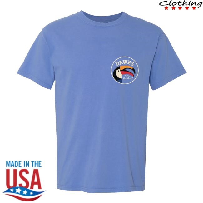 Dawes Oh Brother Toucan Tee Shirt Apparel – Dawes Merch Store