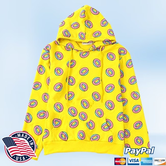Kpop Hoodie Donut Geel New Hoodie