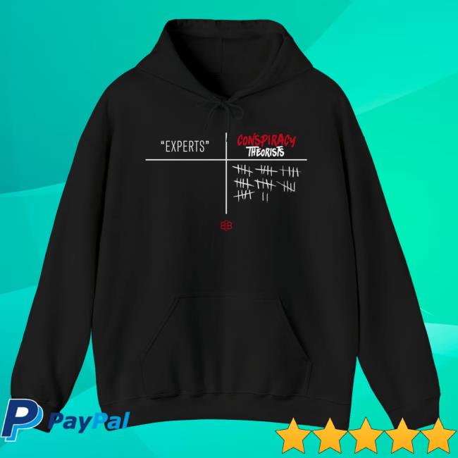 Babylon Bee Merch Shop Experts Vs. Conspiracy Theorists: The Long Sleeve Hoodie