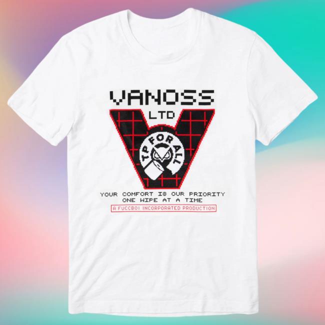 Official Vanoss 3Blackdot Merch Store Vanoss Vanoss® | Tp For All Popover Shirt (White) Vanoss3blackdot Apparel Clothing Shop