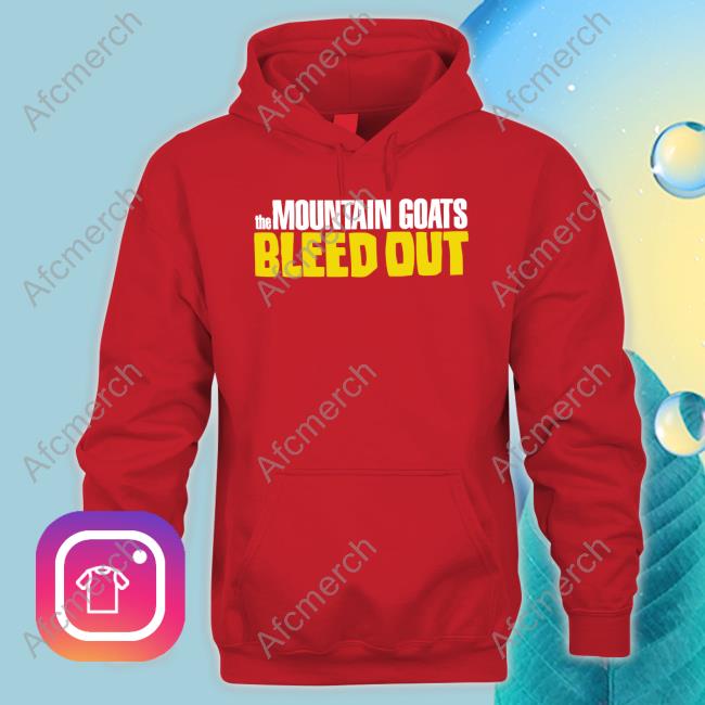 Official The Mountain Goats Bleed Out Tee