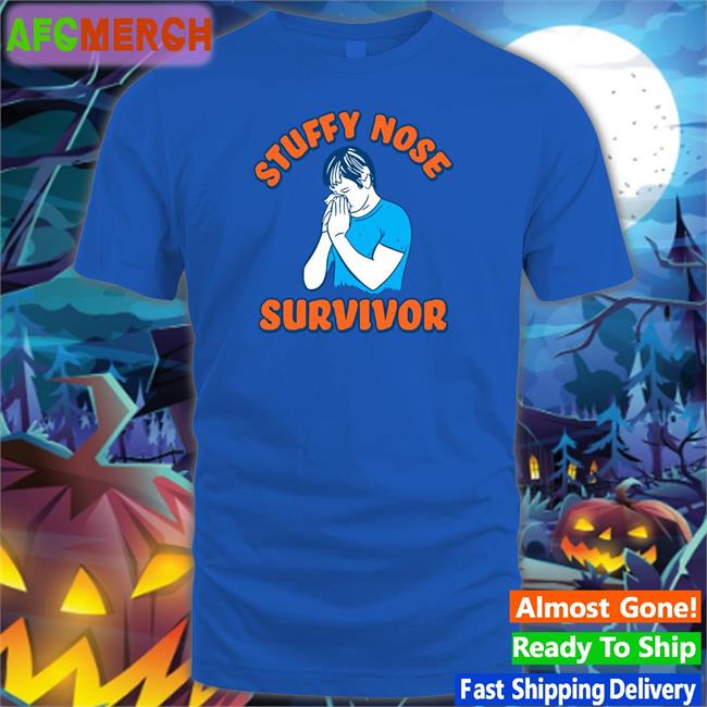 Shitheadsteve White Stuffy Nose Survivor T Shirt