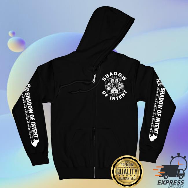 Official Shadow Of Intent Rising Merch Shadow Of Intent - No Remorse Zip Up Hoody Risingmerch