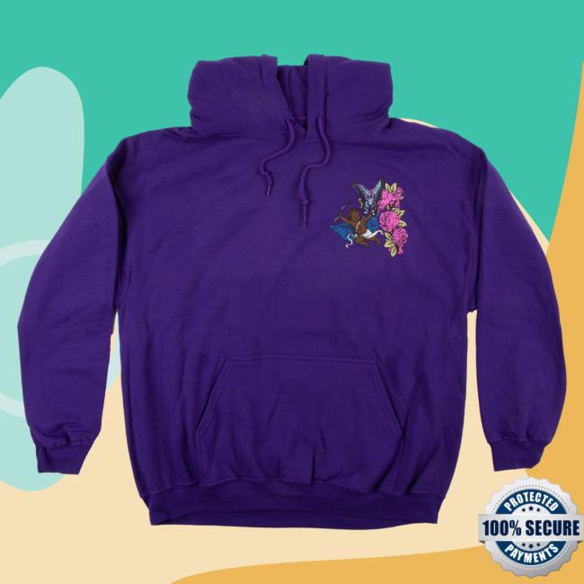 Official Lil Nas X Merch Store Lil Nas X Montero Tour Cupid Purple Popover Hoodie Lil Nas X Apparel Clothing Shop LilNa