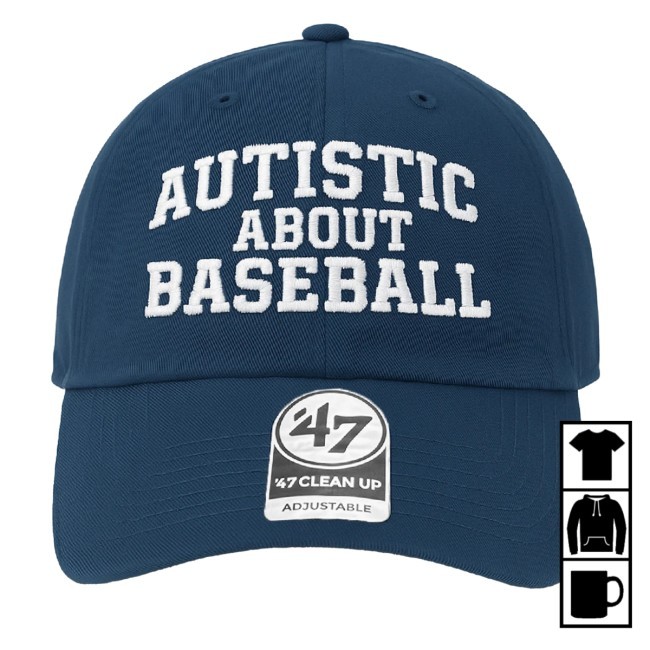 Autistic About Baseball Hat Hat