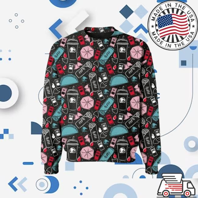 Taco Bell Merch Taco Bell Cravings Hoodies