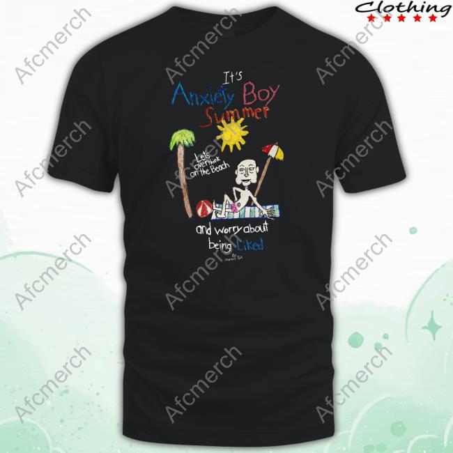 Official Marcus Pork It's Anxiety Boy Summer Shirts