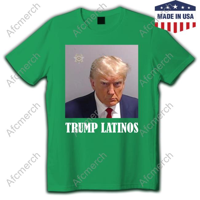 Trump Mugshot Trump Latinos T Shirt