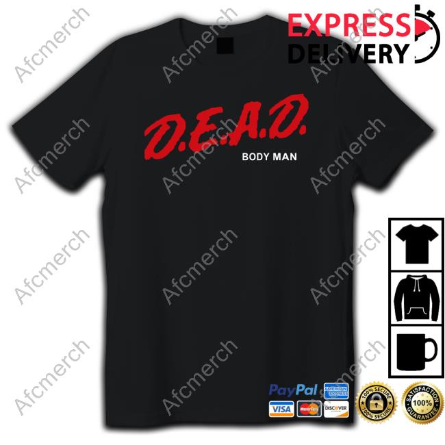 Official Psychopathic Merch Insane Clown Posse Dead Body Man Tee Shirt