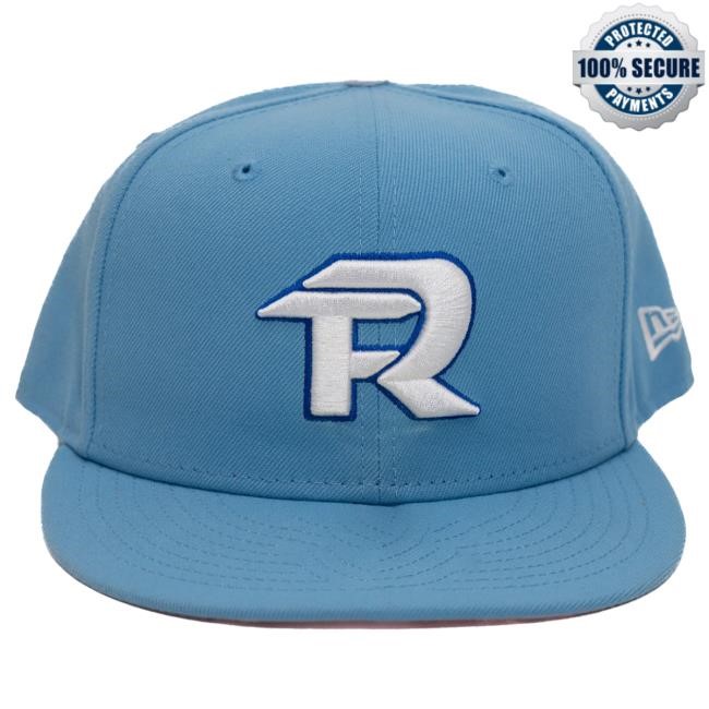Fuerza Regida Fr Fitted Cap - Blue | Fuerza Regida Merch Store Official