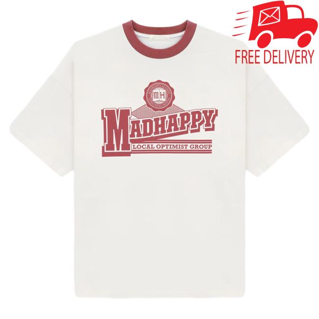 Official Madhappy Clothing Merch Store Madhappy Alumni Ringer Shirt New Mad Happy Shop